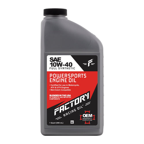 10W-40 3 Quart Oil Change Kit For Kawasaki KVF300 VN1500