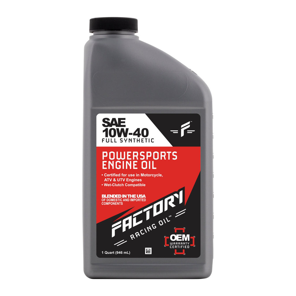 10W-40 2 Quart Oil Change Kit For Yamaha Bruin 250 YFM250